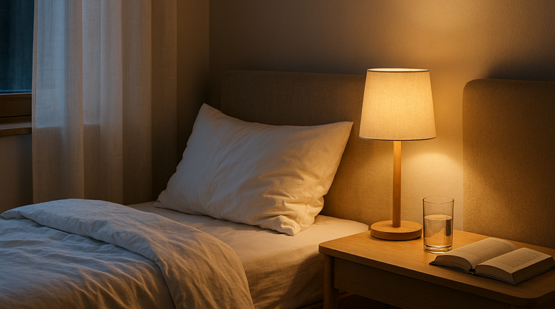 fotorealistisches 4k beitragsbild für einen artikel „warum schlaf so wichtig ist – gesundheit, leist